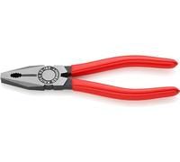 Knipex Pince universelle 03 01 180 – 180 mm, poignées gainées en plastique, tête polie, DIN ISO 5746