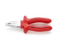 Knipex Pince universelle chromée, isolées par surmoulage, certifiées VDE 160 mm 03 07 160