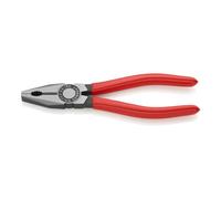 Knipex Pince universelle noire atramentisée, gainées en plastique 180 mm 03 01 180
