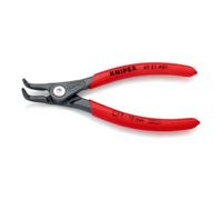 Knipex Pince pour circlips 49 21 A01 – précision, circlips extérieurs 3–10 mm, coudée 90°, 130 mm