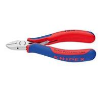 Knipex Pince coupante côté électronique 77 02 115 SB – 115 mm, poignées multimatières