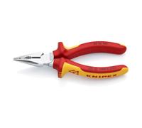 Knipex Pince universelle multifonctions chromée, isolées par gaines bi-matière, certifiées VDE 145 mm 08 26 145