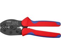Knipex PreciForce® Pince à sertir brunie, avec gaines bi-matière 220 mm (carte LS/blister) 97 52 34 SB