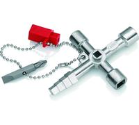 Knipex 00 11 04 Clé pour armoires de contrôle et boîtiers