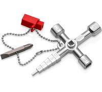 Knipex 00 11 04 Clé pour armoires de contrôle et boîtiers