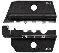 Knipex Profil de sertissage, 0,75 / 1,5 / 2,5 mm² - 97 49 10