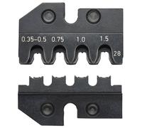 Knipex Profil de sertissage, pour les connecteurs du connecteur AMP Superseal 1.5 series de Tyco Electronics - 97 49 28