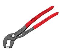 Knipex Pince à colliers Click grise atramentisée, gainées en plastique antidérapant 250 mm 85 51 250 C