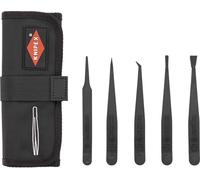 Knipex 92 00 05 ESD antistatique (ESD) Pince brucelle ESD 5 pièces