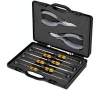 KNIPEX Set de pinces électroniques ESD, 8 pièces