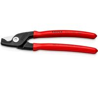 Knipex Pince coupe-câbles StepCut 95 11 160 – revêtement en plastique, bruni, 160 mm