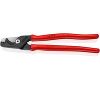 KNIPEX StepCut XL Coupe-câbles avec coupe par étapes sur carte LS gainées en plastique 225 mm, 95 11 225 SB