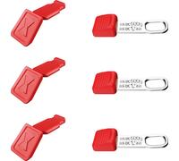 Knipex TehteredTool+ColorCode Clip rouge (3 pièces de chaque) - 006306TCR