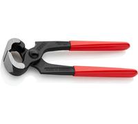 Knipex Tenaille de menuisier noire atramentisée, gainées en plastique 160 mm 50 01 160