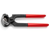Knipex Tenaille de menuisier noire atramentisée, gainées en plastique 180 mm (carte LS/blister) 50 01 180 SB