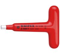 KNIPEX 98 14 08 Tournevis pour vis à six pans creux avec manche en T 120 mm