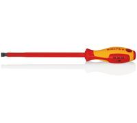 Knipex tournevis fente 1,0mm longueur totale 320mm bruni isolé 2 composants poignée VDE 1000V - 98 20 10