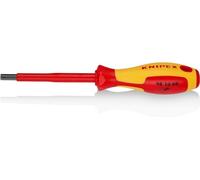 Knipex Tournevis six pans creux 98 13 60 – isolé bi-matière VDE 212 mm (hexagonal 6 mm, lame 100 mm)