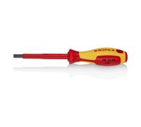 Knipex Tournevis pour vis à six pans creux brunie, poignée isolante bi-matière, certifiée VDE 212 mm 98 13 60