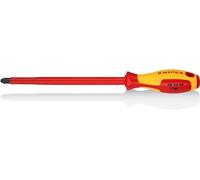 Knipex 98 24 04 VDE Tournevis cruciforme PH 4 Longueur de la lame: 200 mm DIN EN 60900