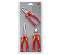 Knipex Tournevis pour vis Robertson R1 98 12 04 – attesté VDE, gaine bi-matière 185 mm