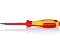 KNIPEX Tournevis pour vis Torx poignée isolante bi-matière, 98 26 15 | certifiée VDE 185 mm