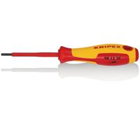 Knipex tournevis six pans creux 3,0mm longueur totale 182mm bruni isolé manche 2 composants - 98 13 30