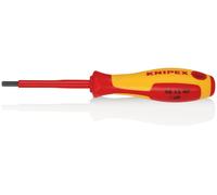 Knipex Tournevis pour vis à six pans creux brunie, poignée isolante bi-matière, certifiée VDE 182 mm 98 13 40