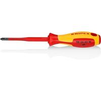 Knipex Tournevis cruciforme Phillips® 98 24 02 SL PH2 VDE – Lame 100 mm