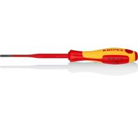 Knipex Tournevis fendu 98 20 35 SL Slim VDE - lame 100 mm - poignée bi-matière