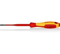 Knipex Tournevis pour vis à fente Slim 98 20 40 SL – Lame 100 mm – 1 pièce