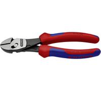 Knipex TwinForce 73 72 180 pour l'atelier Pince coupante diagonale à forte démultiplication avec facette 180 mm