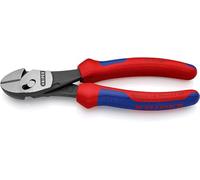 KNIPEX TwinForce Pince coupante de côté haute performance en blister avec poignées multimatières 180 mm, 73 72 180 BK