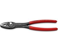 Knipex TwinGrip Pince multiprise frontale noire atramentisée, gainées en plastiq