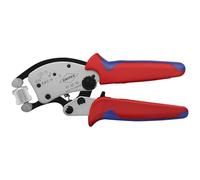 Knipex Pince à sertir Twistor16 auto-ajustable tête rotative pour embouts de câble 97 53 18 SB