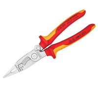 Knipex VDE Multifonctionnel Installation Pinces Avec 'Ressort 200mm KPX139