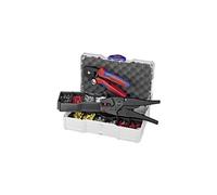 Knipex-Werk 97 90 10 Pince à sertir pour embouts de câble 0.08 à 10 mm² pince à dénuder incluse, avec assortiment dembouts dans une mallette