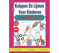 Knippen En Lijmen Voor Kinderen: "Konijnen". Leren knippen vanaf de leeftijd van 3 jaar. Oefenboek voor de kleuterschool, de kleuterschool en de ... boek. uw kind krijgt een schaarrijbewijs.