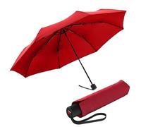 Knirps A.050 Parapluie de voyage à ouverture manuelle pour adultes - Ultra léger, compact et coupe-vent de 97,8 cm, étui de voyage inclus, Salsa, Medium