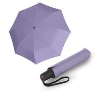 Knirps I.200 Medium Duomatic Petit parapluie de poche avec bouton-poussoir Parapluie automatique compact, léger et résistant aux tempêtes avec pochette, Lavande, veux dire