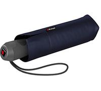 Knirps Mini parapluie de poche E.100 avec ouverture et fermeture automatique, bleu marine, 88 cm