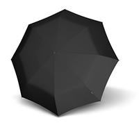 Knirps T2 Duomatic Open/Close Umbrella, Parapluie pliants Mixte Adulte, Noir (Beige) - 878-100