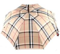 Knirps parapluie Chestnut Long Check Beige