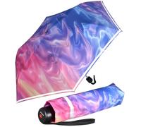 Knirps Parapluie de poche 4Kids Reflective pour enfant avec bordure réfléchissante, Imagine, 90 cm