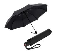 Knirps Parapluie de poche A.200 Medium Duomatic - Compact et résistant aux tempêtes - Testé en soufflerie - Noir
