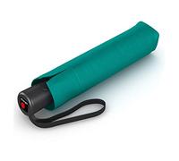 Knirps Parapluie de poche A.200 Medium Duomatic - Compact et résistant aux tempêtes - Testé en soufflerie - Pacific