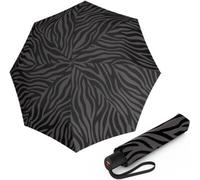 Knirps Parapluie de poche A.200 Medium Duomatic Zebra Black noir