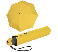 Knirps Parapluie de poche E.200 Medium Duomatic, Jaune/jaune, 98 cm