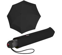 Knirps Parapluie de poche E.200 Medium Duomatic, Noir/noir, 98 cm