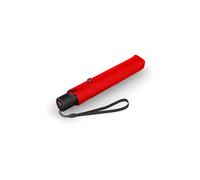 Knirps Parapluie de poche Ultra U.200 Medium Duomatic - ouverture et fermeture automatique - résistant aux tempêtes - coupe-vent - Rouge